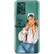 Прозрачный чехол BoxFace ZTE Blade V30 Vita Live The Moment