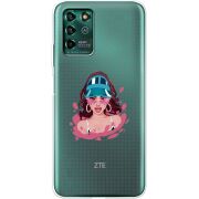 Прозрачный чехол BoxFace ZTE Blade V30 Vita Selena Gomez
