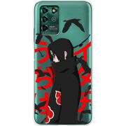Прозрачный чехол BoxFace ZTE Blade V30 Vita Учиха Итачи