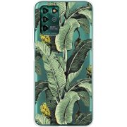 Прозрачный чехол BoxFace ZTE Blade V30 Vita Banana Leaves
