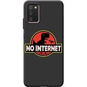 Черный чехол BoxFace Samsung Galaxy A03S (A037) No Internet