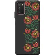 Черный чехол BoxFace Samsung Galaxy A03S (A037) Ethno