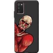 Черный чехол BoxFace Samsung Galaxy A03S (A037) Титан