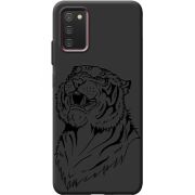 Черный чехол BoxFace Samsung Galaxy A03S (A037) 