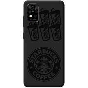 Черный чехол BoxFace ZTE Blade A31 Black Coffee