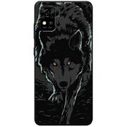 Черный чехол BoxFace ZTE Blade A31 Wolf
