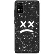 Черный чехол BoxFace ZTE Blade A31 Sad Way