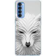 Чехол BoxFace OPPO Reno 4 Pro White Wolf
