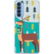 Чехол BoxFace OPPO Reno 4 Pro Foresty Deer
