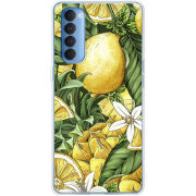Чехол BoxFace OPPO Reno 4 Pro Lemon Pattern