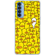 Чехол BoxFace OPPO Reno 4 Pro Yellow Ducklings