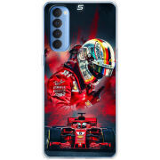 Чехол BoxFace OPPO Reno 4 Pro Racing Car