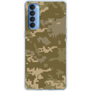 Чехол BoxFace OPPO Reno 4 Pro Камуфляж ЗСУ