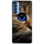 Чехол BoxFace OPPO Reno 4 Pro Cat's Eye