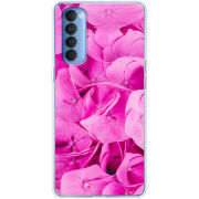Чехол BoxFace OPPO Reno 4 Pro Pink Flowers
