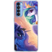Чехол BoxFace OPPO Reno 4 Pro My Little Pony Rarity  Princess Luna