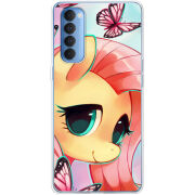 Чехол BoxFace OPPO Reno 4 Pro My Little Pony Fluttershy