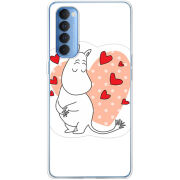 Чехол BoxFace OPPO Reno 4 Pro Mumintroll