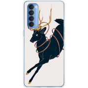 Чехол BoxFace OPPO Reno 4 Pro Black Deer