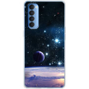 Чехол BoxFace OPPO Reno 4 Pro Space Landscape