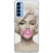 Чехол BoxFace OPPO Reno 4 Pro Marilyn Monroe Bubble Gum