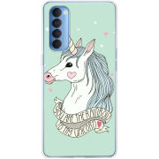 Чехол BoxFace OPPO Reno 4 Pro My Unicorn