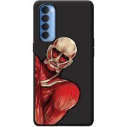 Черный чехол BoxFace OPPO Reno 4 Pro Титан