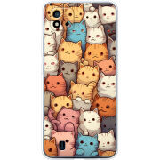 Чехол BoxFace Realme C11 2021 Котики муркотики
