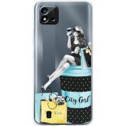 Прозрачный чехол BoxFace Realme C11 2021 City Girl
