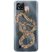 Прозрачный чехол BoxFace Realme C11 2021 Glamor Snake