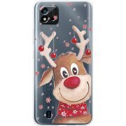 Прозрачный чехол BoxFace Realme C11 2021 Winter Deer