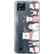 Прозрачный чехол BoxFace Realme C11 2021 The Friendly Beasts