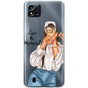 Прозрачный чехол BoxFace Realme C11 2021 Live The Moment