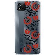 Прозрачный чехол BoxFace Realme C11 2021 Ethno Ornament