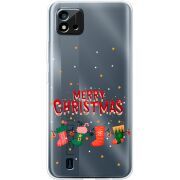 Прозрачный чехол BoxFace Realme C11 2021 Merry Christmas