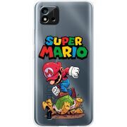 Прозрачный чехол BoxFace Realme C11 2021 Super Mario