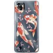 Прозрачный чехол BoxFace Realme C11 2021 Japanese Koi Fish