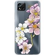 Прозрачный чехол BoxFace Realme C11 2021 Cherry Blossom