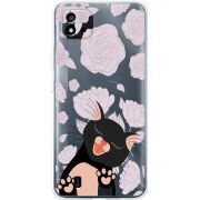 Прозрачный чехол BoxFace Realme C11 2021 Meow