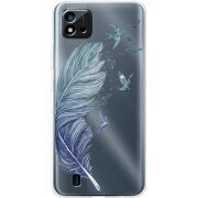 Прозрачный чехол BoxFace Realme C11 2021 Feather