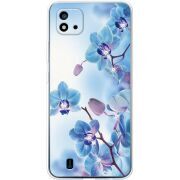 Чехол со стразами Realme C11 2021 Orchids