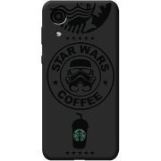 Черный чехол BoxFace Samsung Galaxy A03 Core A032 Dark Coffee