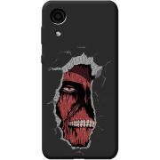 Черный чехол BoxFace Samsung Galaxy A03 Core A032 Нападение на Титана