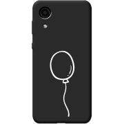 Черный чехол BoxFace Samsung Galaxy A03 Core A032 Balloon