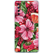 Чехол BoxFace Tecno Camon 17P Tropical Flowers