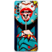 Чехол BoxFace Tecno Camon 17P Girl Pop Art
