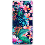 Чехол BoxFace Tecno Camon 17P flowers in the tropics