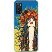 Чехол BoxFace Tecno Spark 5 Pro Ukraine Girl