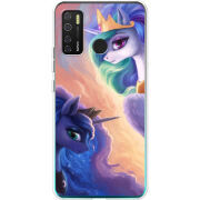 Чехол BoxFace Tecno Spark 5 Pro My Little Pony Rarity  Princess Luna