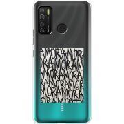 Прозрачный чехол BoxFace Tecno Spark 5 Pro Amor Amor